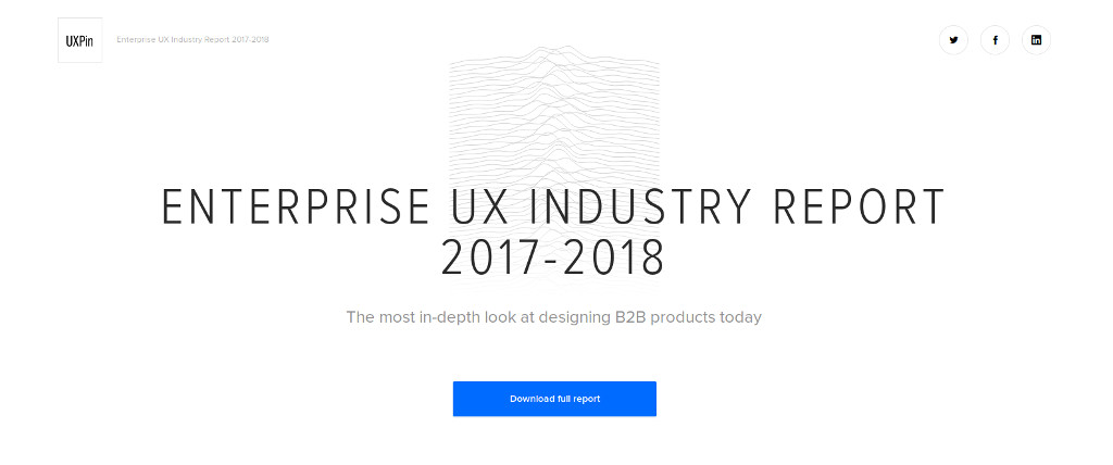 Enterprise UX Industry Report 2017-2018